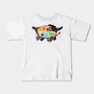 Perspicuous Palettypus Kids T-Shirt